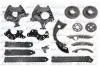 Комплект цепи ГРМ Audi A4/A6/A8 2.4/3.2 04-10 (цепь + элементы)) DOLZ SKCA128 (фото 1)