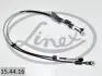 CI?GNO DR??KA ZMIANY BIEG?W 15.44.16 FORD FIESTA 08- 1651+1511 LINEX 154416 (фото 1)