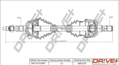 P├ô┼üO┼Ü NAP─śDOWA OPEL VECTRA 1.7TD 95-96 / M/ /ABS 29/ /PRZ/ LEWA DR!VE+ DP2110100491