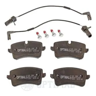 KLOCKI HAMULCOWE AUDI A8 (4H2, 4H8, 4HC, 4HL) 09-18 TYL SZT Optimal BP12458