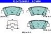 KLOCKI HAM. KIA T. CARENS/CEED/OPTIMA/RIO/SOUL/SPORTAGE 11- CERAMIC ATE 13047056502 (фото 1)
