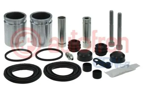 Zestaw naprawczy reperaturka z tłoczkiem+zestaw naprawczy prowadnic AUTOFREN D43451S (фото 1)