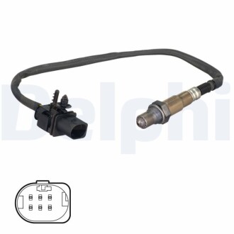 Sonda Lambda CITROEN/PEUGEOT CITROEN Jumper,Relay // PEUGEOT Boxer Delphi ES2132712B1