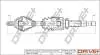 Полуось (передняя) Ford Focus/Volvo S40/V50 04-12 (R) (36x26x921) DR!VE+ DP2110100394 (фото 1)