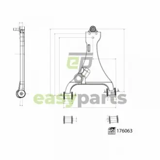 WAHACZ LAND ROVER P. DISCOVERY, RANGEE ROVER SPORT 06- PR GаRNY FEBI BILSTEIN 176063