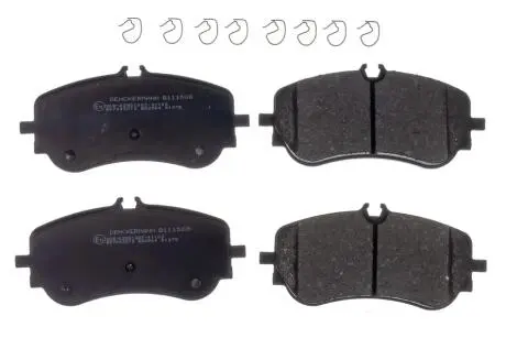 Колодки тормозные (задние) VW Crafter 16-/Amarok 10-/MAN TGE 16- Denckermann B111508