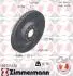 Диск тормозной (передний) VW Passat 08-/Golf 12- (340x30) PRO+ ZIMMERMANN 600324354 (фото 1)