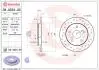 Диск тормозной (задний) Toyota Auris/ Corolla 06- (259x9) PRO BREMBO 08A5342X (фото 1)
