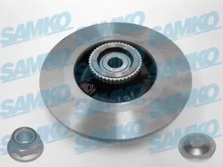 Диск тормозной MEGANE/GRANDTOUR lita ABS SAMKO R1009PCA
