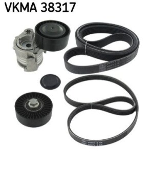 ZESTAW PASKA PK. BMW 1,1 (E87),3 (E90),(E93),(E92),(E91) 04-13 SKF VKMA38317