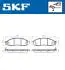 Фото 2 - колодки тормозные (передние) Nissan NP300 Navara 15- (Akebono) SKF VKBP80339 Колодки тормозные (передние) Nissan NP300 Navara 15- (Akebono) SKF VKBP80339 (фото 2)