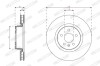 Диск тормозной (передний) Tesla Model S/X 16-(355х32) PRO+ FERODO DDF3013C1 (фото 3)