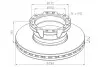 Фото 2 - гальмівний диск PETERS TRUCK 106.004-10 DAF LF 330MM ABS TYЈ PE AUTOMOTIVE 10600410A Гальмівний диск PETERS TRUCK 106.004-10 DAF LF 330MM ABS TYЈ PE AUTOMOTIVE 10600410A (фото 2)