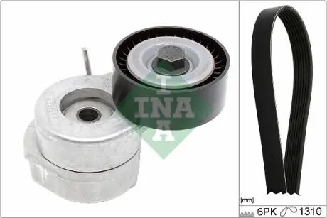 ZESTAW PASKA WIELOROWK. FIAT 1.3M-JET 500/DOBLO/PANDA/PUNTO INA 529050610