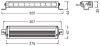 Њwiatіo drogowe LED VX250-SP 27W 12/24V - z homologacj№ ECE OSRAM LEDDL115SP (фото 3)