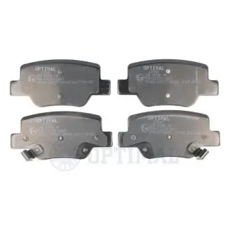 KLOCKI HAMULCOWE TOYOTA VERSO (R2) 09-18 TYL SZT Optimal BP12565