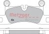 Колодки тормозные (задние) Porsche Cayenne/VW Touareg 10- METZGER 1170523 (фото 1)