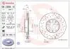 Диск тормозной (передний) Peugeot 308 13- (283x26) PRO BREMBO 09C6581X (фото 1)