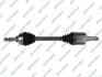 Півосі Ford Transit Custom 2.2TDCi 12- (L) (41x31x755) GSP 218444 (фото 1)