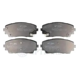KLOCKI HAMULCOWE KIA PICANTO (TA) 11> PRZOD SZT Optimal BP12536