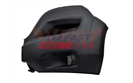 БАМПЕР FIAT DUCATO 14> ПЕРЕД ЛЕВ ЧЕРНЫЙ ГАЛОГЕНЫ LIGHT FAST FT91476G