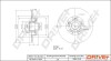 TARCZA HAM. TYЈ RENAULT LAGUNA 01- 274X11 WITH BEARING DR!VE+ DP1010111652 (фото 1)