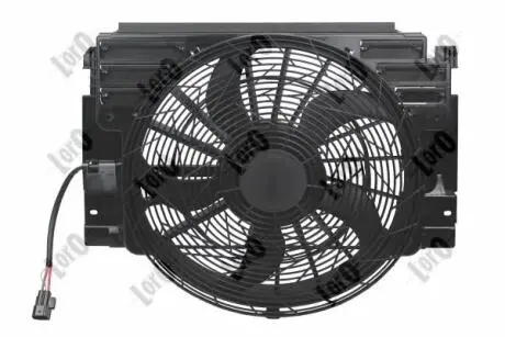 Вентилятор радіатора BMW X5 (E53) 00-06 (з дифузором))) Abakus 0040140013