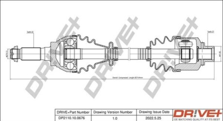 P├ô┼üO┼Ü NAP─śDOWA RENAULT MASTER I 80-98 LE WA/PRAWA DR!VE+ DP2110100676