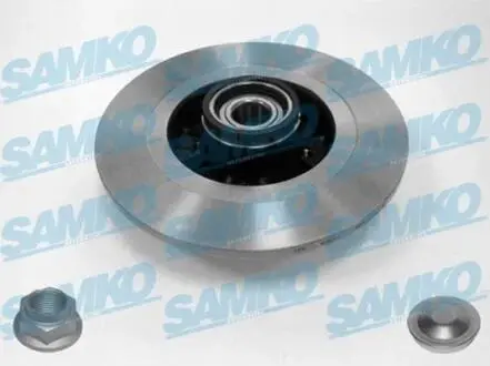Диск тормозной G.SCENIC II +иоиysko +pierњж.ABS SAMKO R1031PCA