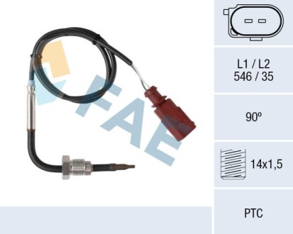 Датчик температури ВГ VW Golf V 1.9-2.0TDi (STS0019) FAE 68016