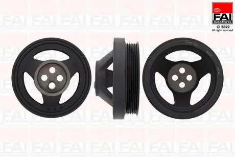 Шкив коленвала MB Sprinter/Vito (W447) (OM651) (6PK) FAI FVD1202