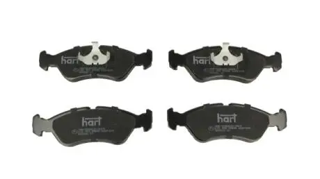 OPEL Колодки тормозные передние KADETT E,OMEGA HART 215958