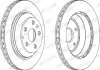 Диск тормозной задний, 358mm Q7/Touareg/Cayenne 02- FERODO DDF1855C (фото 1)