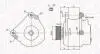 ALTERNATOR SKODA/ SEAT/ VW 1,4 SZT MAGNETI MARELLI 063731729010 (фото 1)