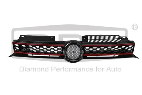 Radiator grille with inscription VW and GTI. front DPA 88530308002