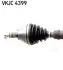 PрЭOЧ VW 1,2TSI POLO 14- FABIA III/RAPID PR. 781MM SKF VKJC4399 (фото 2)