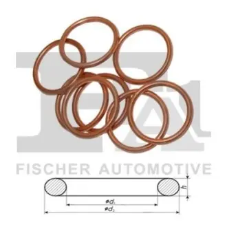Ущільнююче кільце, резьбовая пр. Ущільнююче кільце Fischer Automotive One (FA1) 521870100 (фото 1)