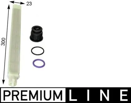 OSUSZACZ KLIMATYZACJI VW UP SEAT MII SKODA CITIGO MAHLE / KNECHT AD86000P