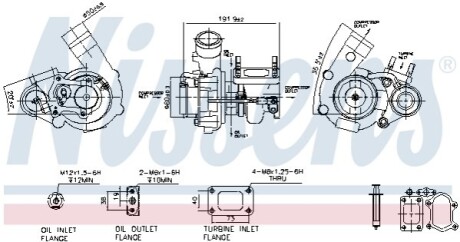 TURBOSPRКЇARKA FIAT DUCATO 3,0D 11- NISSENS 93252