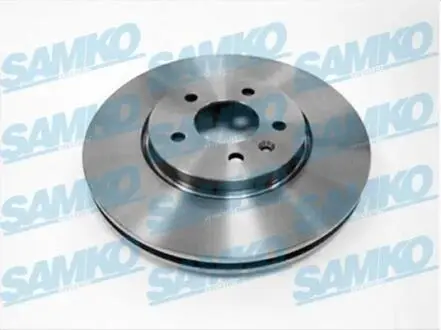 Диск тормозной ZAFIRA 10/11- wentylowana przуd SAMKO O1044V (фото 1)
