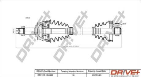 P├ô┼üO┼Ü NAP─śDOWA FIAT GRANDE PUNTO 05- PRA WA DR!VE+ DP2110100335