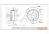 TARCZA HAM. TYЈ NISSAN QASHQAI 1.5DCI 08- 292X9 DR!VE+ DP1010111602 (фото 1)