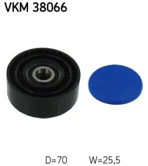 Ролик модуля натягувача ременя SKF VKM38066