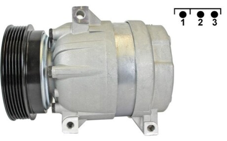 Компрессор кондиционера RENAULT MEGANE 1996-2000 MAHLE / KNECHT ACP1109000S