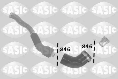 Патрубок інтеркулера RENAULT MASTER II (KRУ))TKI) SASIC 3334042