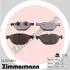 Тормозные колодки дисковые BMW X5 E70 07- PRZÓD ZIMMERMANN 241729001 (фото 1)