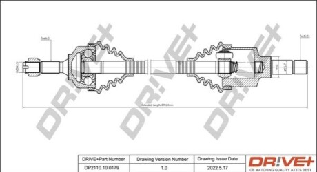 P├ô┼üO┼Ü NAP─śDOWA CITROEN C3 1.4HDI 02- LEW A DR!VE+ DP2110100179