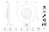 TARCZA HAM. DB P. W213/X253/C257 2,0-3,0 D 15- BOSCH 0986479H41 (фото 1)