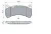 KLOCKI HAM. DB P. C209/A209/R171 5,4-6,2 02-10 BOSCH 0986494965 (фото 4)