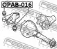 Втулка диференціалу OPEL T. FRONTERA B 98-04 FEBEST OPAB016 (фото 3)